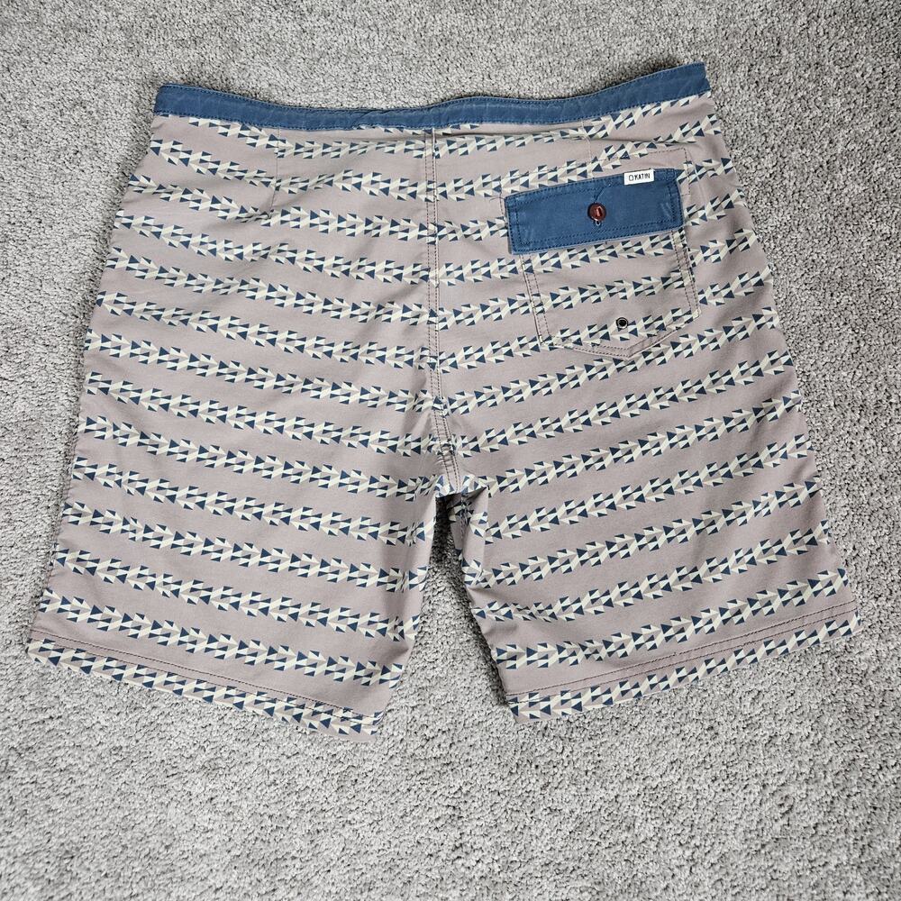 Katin Board Shorts Men's 38 Blue Swim Trunks Hybrid Resortwear Beach Surf - Picture 2 of 15